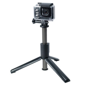 PRO MOUNTS Aksiyon Kamerası/Akıllı Telefon Aksesuarı Selfie Çubuğu ve Tripod Selfie Me PM2020AF04 siyah