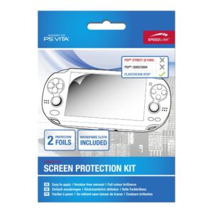 PS Vita SPEEDLINK SL-4751-01 için 2'li Şeffaf Ekran Koruyucu