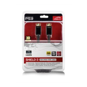 PS3 HDMI Kablosu 1.4 M/M 2m SPEEDLINK Shield-3 SL-4416-BK-200