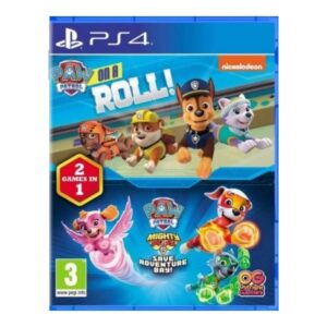 PS4 Oyunu PAW Patrol + Mighty Pups 2'si 1 Arada Derleme