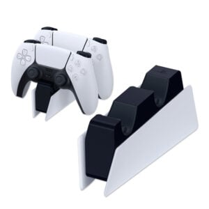 PS5 Oyun Kumandası için Beyaz SONY Dualsense Çiftli Şarj İstasyonu