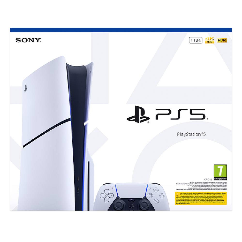 PS5 Konsol 1TB SSD Slim E Chassis
