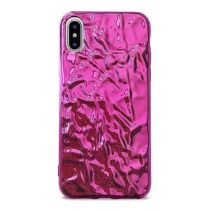PURO Metal Flex iPhone X/XS Kılıfı Pembe