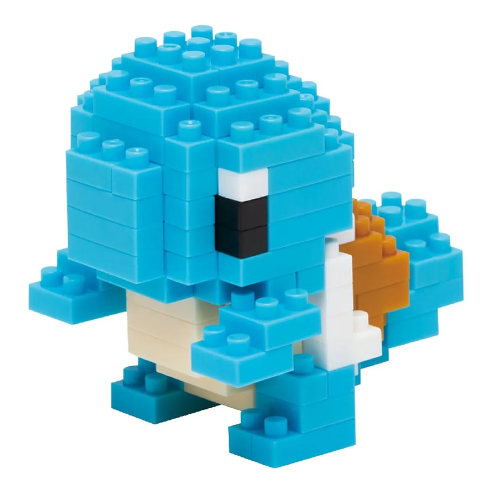 Toy Puzzle BANDAI Nanoblock Pokemon Squirtle Mini Blok Figür NBPM004