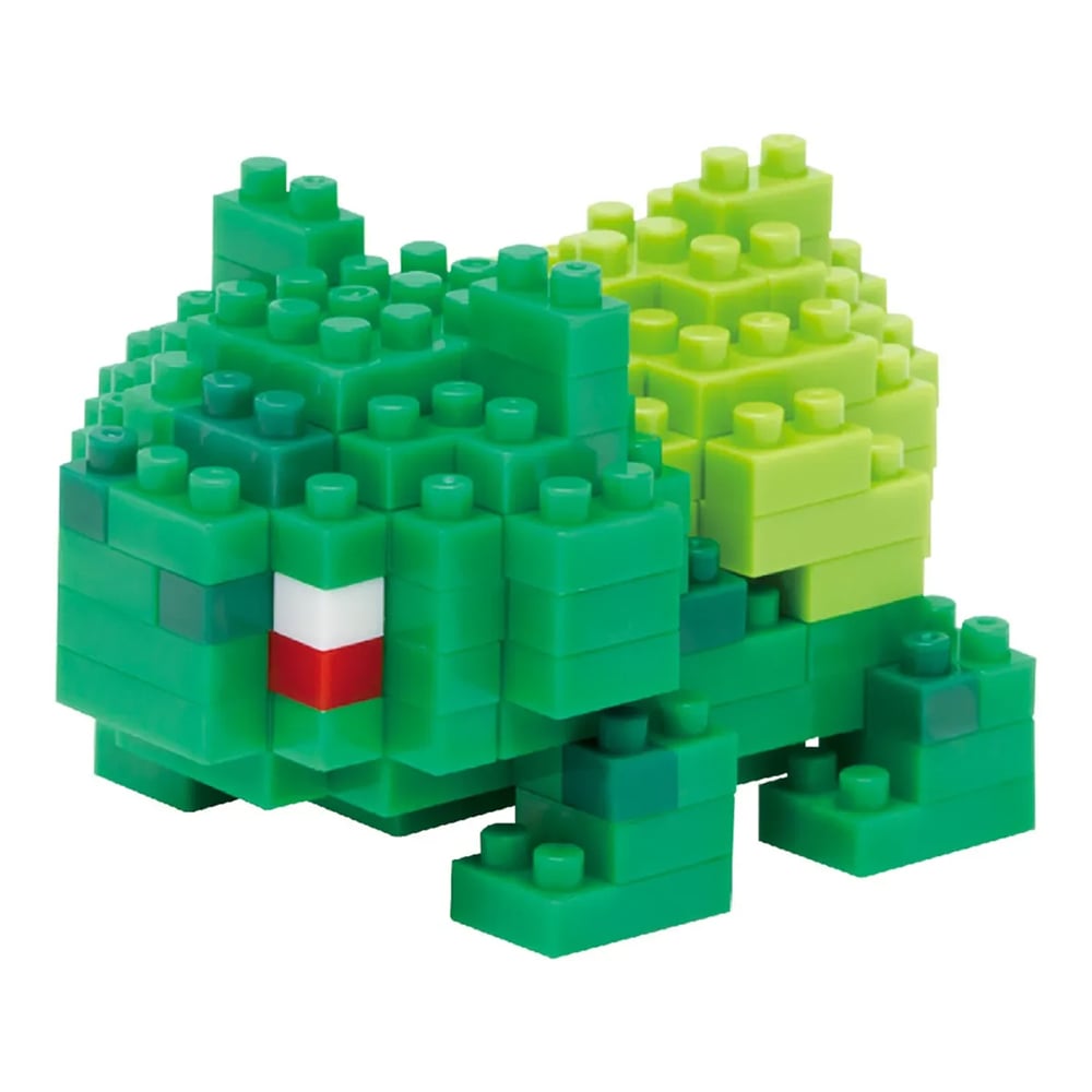 Toy Puzzle BANDAI Nanoblock Pokemon Bulbasaur Yapı Bloğu Figürü NBPM003