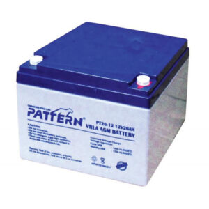 Pattern PT26-12 Kurşun Asit Akü 12V 26Ah