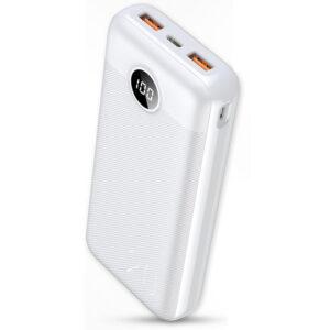Power Bank 20000mAh VEGER Hızlı Şarj Cihazı (PD) VP2039 beyaz