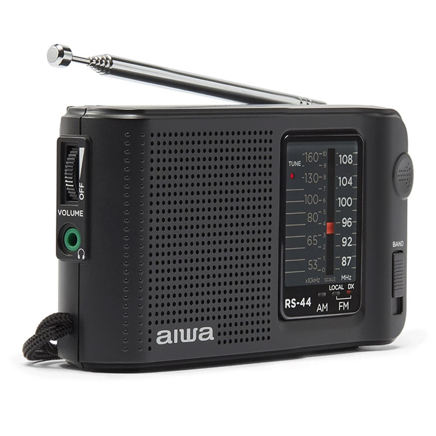 Taşınabilir Radyo AIWA RS-44 siyah