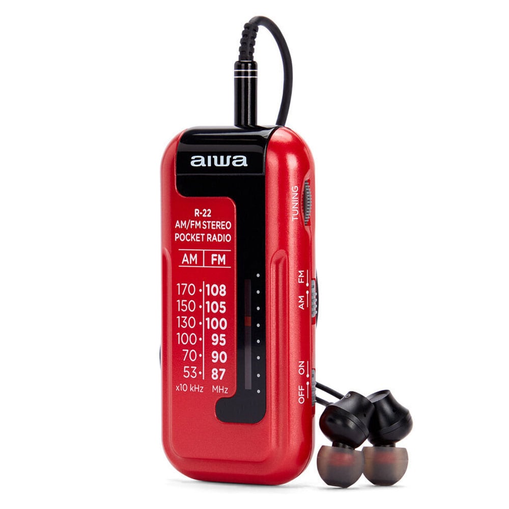 Taşınabilir Radyo AIWA R-22RD kırmızı