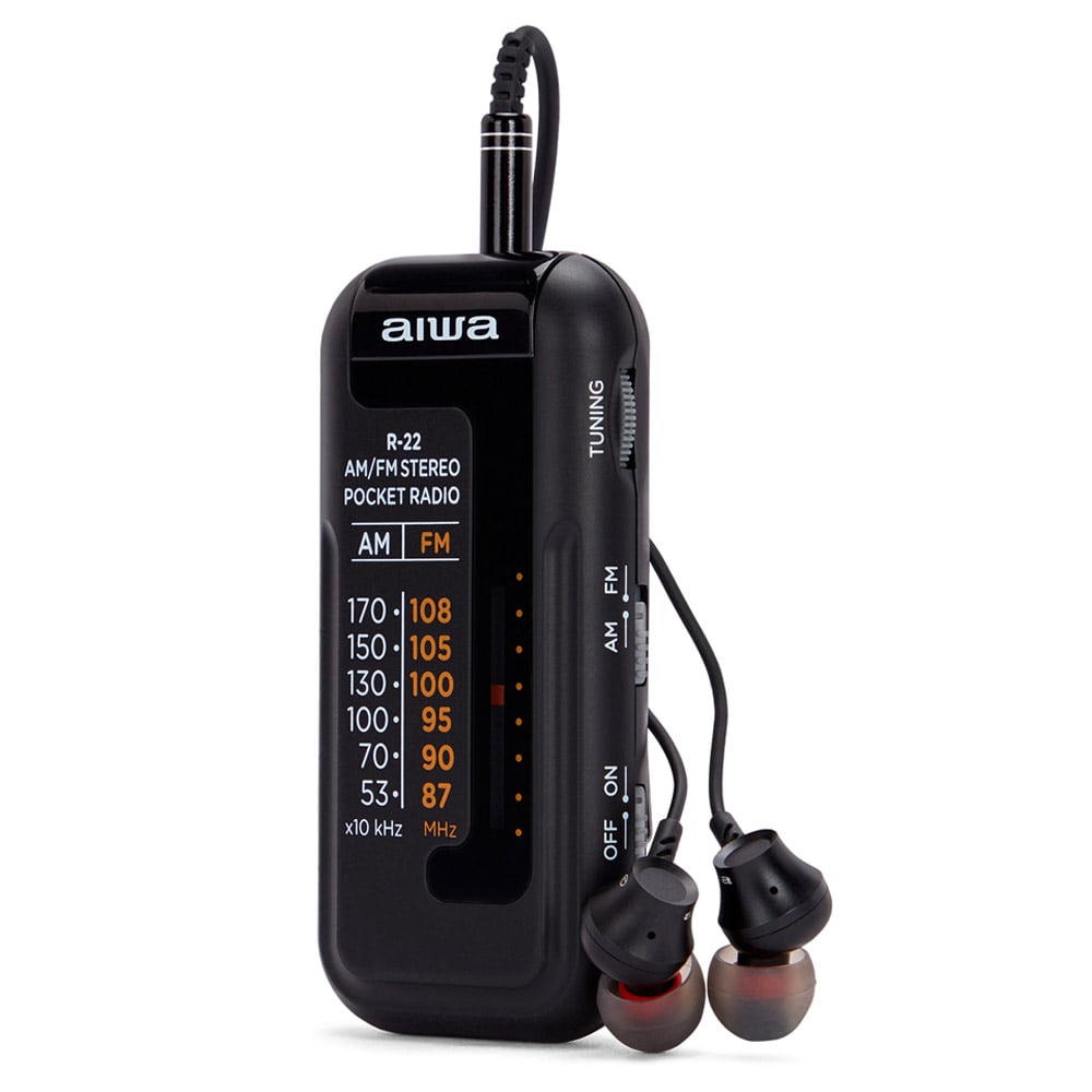 Taşınabilir Radyo AIWA R-22BK siyah