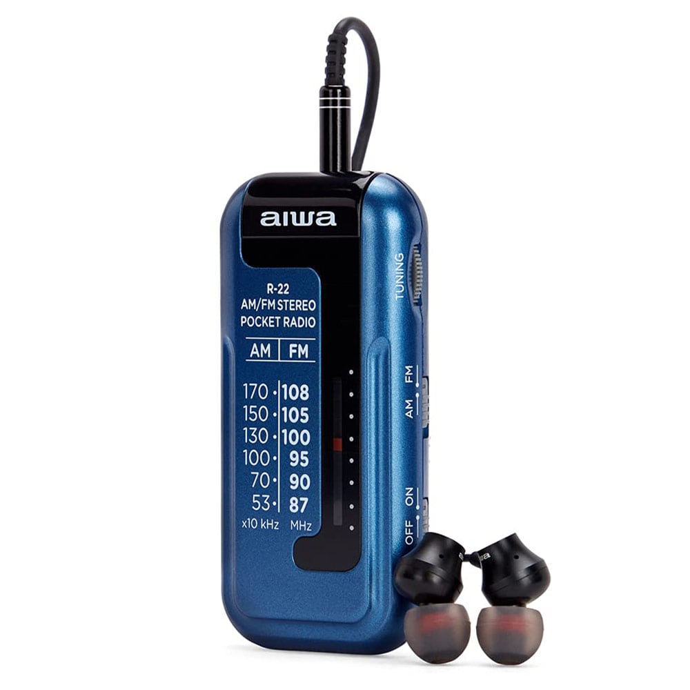 Taşınabilir Radyo AIWA R-22BL mavi