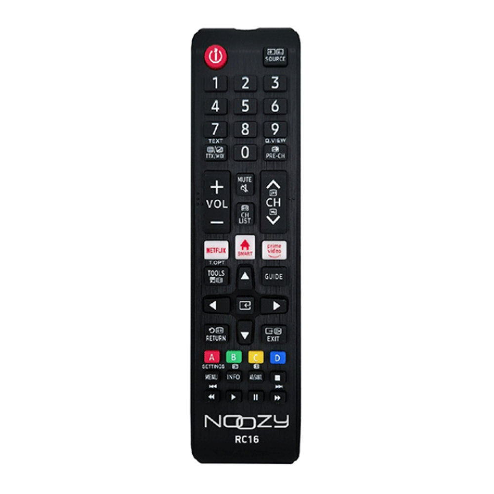 NOOZY Uzaktan Kumanda LG/Sony/Samsung TV RC16 siyah