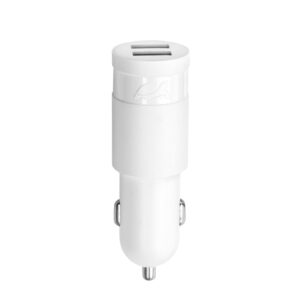 RIVACASE VA4222 W00 Beyaz 2 USB Girişli Araç Şarj Cihazı