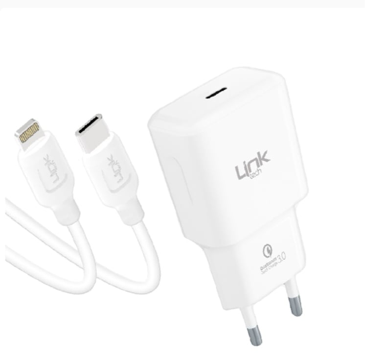 Linktech T456e Eco Pd20w Type-c to Lightning Kablolu Şarj Aleti
