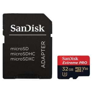 SANDISK Extreme Pro SDSQXCG-032G-GN6MA 32GB microSDHC UHS-I Hafıza Kartı + SD Adaptör