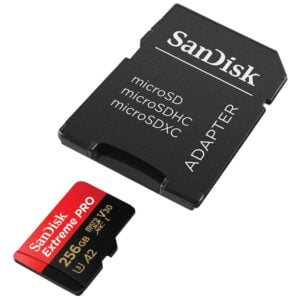 SANDISK Extreme Pro UHS-I SDSQXCD-256G-GN6MA 256GB MicroSDXC Hafıza Kartı + SD Adaptör