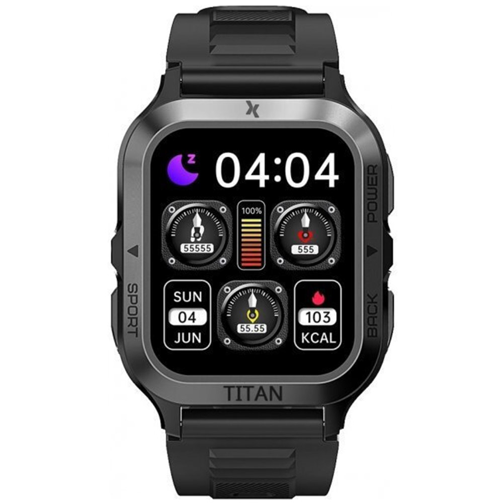 Smartwatch MAXCOM FW67 Titan Pro siyah