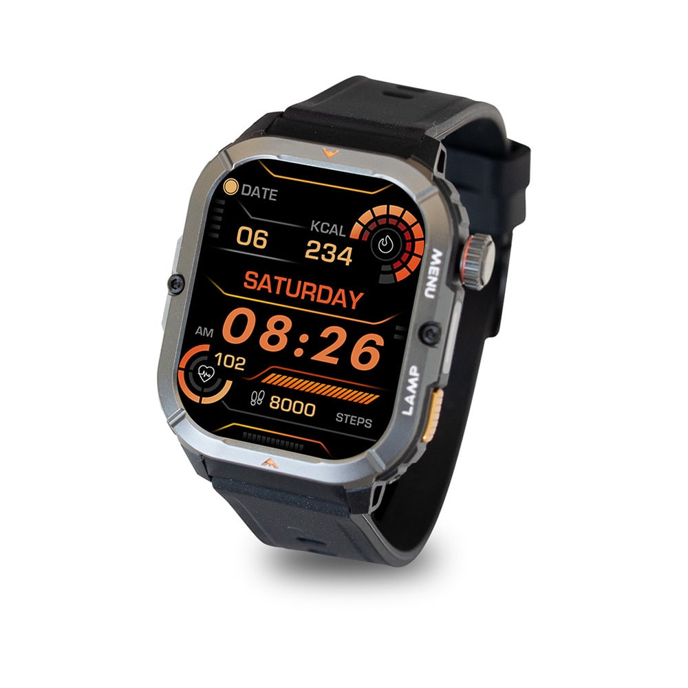 AGM Legion 3 Rugged Akıllı Saat 1200108-0003 Siyah