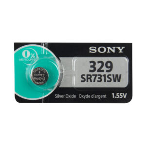 Gümüş Oksit Düğme Pil 1.55V 329 SONY