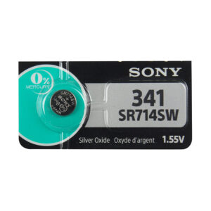 Gümüş Oksit Düğme Pil 1.55V 341 SONY
