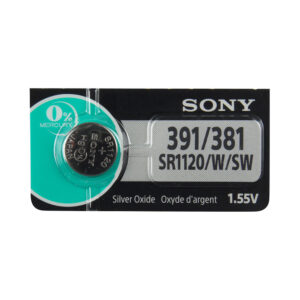 Sony 1.55V 381 Gümüş Oksit Düğme Pil