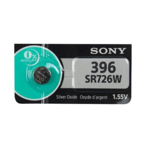 Gümüş Oksit Düğme Hücre Pili 1.55V 396 SONY