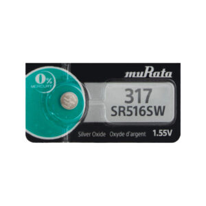 Gümüş Oksit Düğme Pil 1.55V 317 MURATA