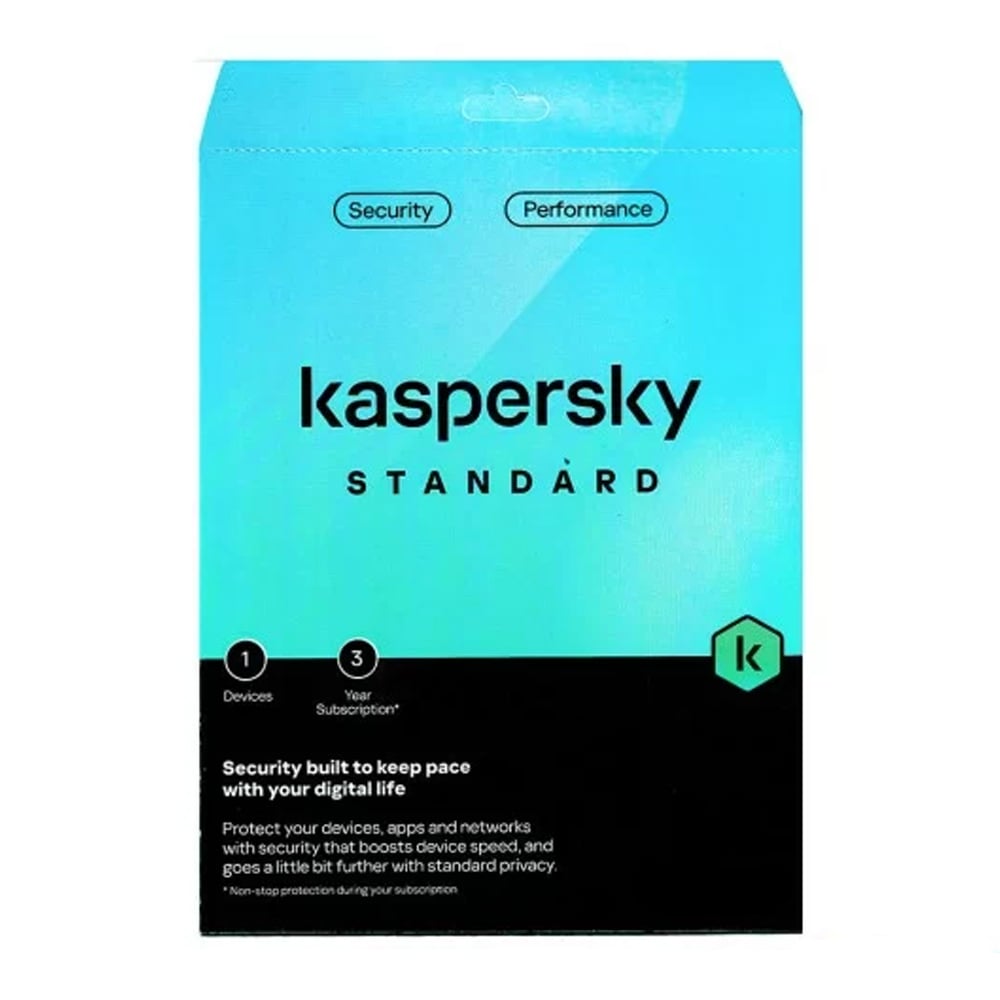 Kaspersky Standard Yazılım 3PC 1 Yıl