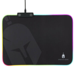 SPARTAN GEAR Ares RGB Siyah Gaming Mouse Pad