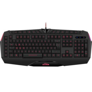 SPEEDLINK Accusor SL-670005-BK UK Siyah Kablolu Oyun Klavyesi