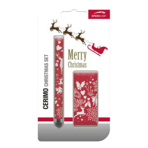 SPEEDLINK Cerimo SL-700100-XMAS Tablet/Akıllı Telefon Evrensel Stylus + Temizlik Bezi