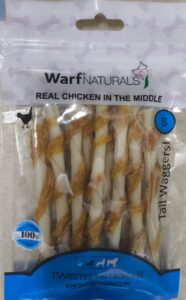 Warf Tavuklu Burgu Kemi̇k 12Cm 10Lu 90G Köpek Ödül Mamaları