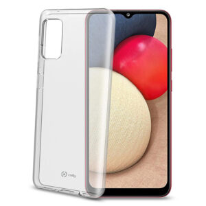 Samsung Galaxy A02s için CELLY GELSKIN948 Şeffaf Arka Kapak Kılıf