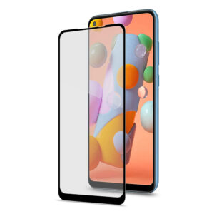 Samsung Galaxy A11/M11 CELLY Tam Cam Temperli Ekran Koruyucu FULLGLASS913BK siyah