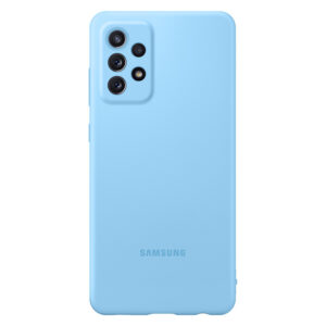 Samsung Galaxy A72 Silikon Arka Kapak Kılıf EF-PA725TLEGWW Mavi