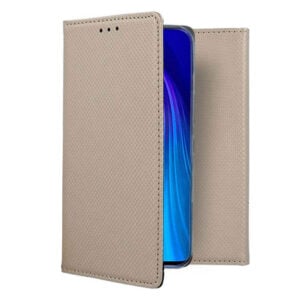 Samsung Galaxy Note 10 Lite/A81 SENSO Kitap Kılıfı Magnetli BMSAMA81G Altın