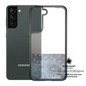 Samsung Galaxy S22 Plus PANZERGLASS Arka Kapak Sert Kılıf 0372 siyah/şeffaf