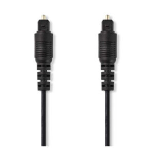 Ses Kablosu Optik Toslink Erkek/Toslink Erkek 2m NEDIS CAGB25000BK20 siyah
