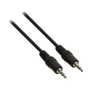 Ses kablosu 1x Jack 3.5mm erkek/1x Jack 3.5mm erkek 1m VALUELINE VLAP22000B10 siyah