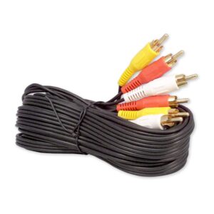 Ses/Video Kablosu 3x RCA Erkek/3x RCA Erkek 3M PL-4016 (RC022) LZ