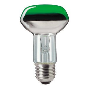 Spot lamba R63 40W E27 G.E. 91533 yeşil