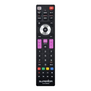 TCL/Thomson TV için Siyah SUPERIOR Uzaktan Kumanda