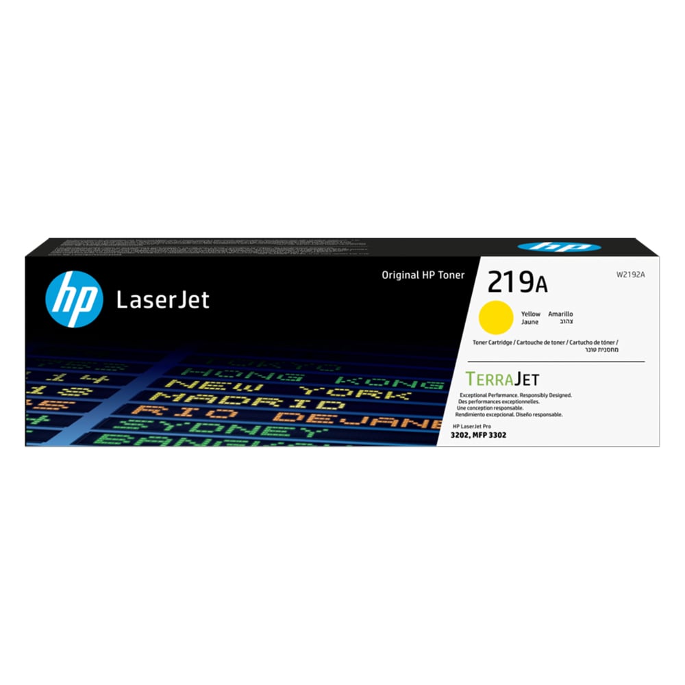 HP 219A W2192A Sarı Toner Kartuşu