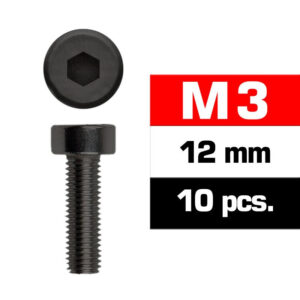 M3X12MM Kapak Başlı Vida (10 Adet)