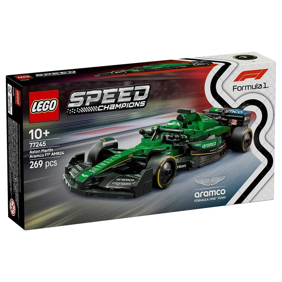LEGO Speed Champions: Aston Martin Aramco F1 AMR24 Yarış Arabası 77245