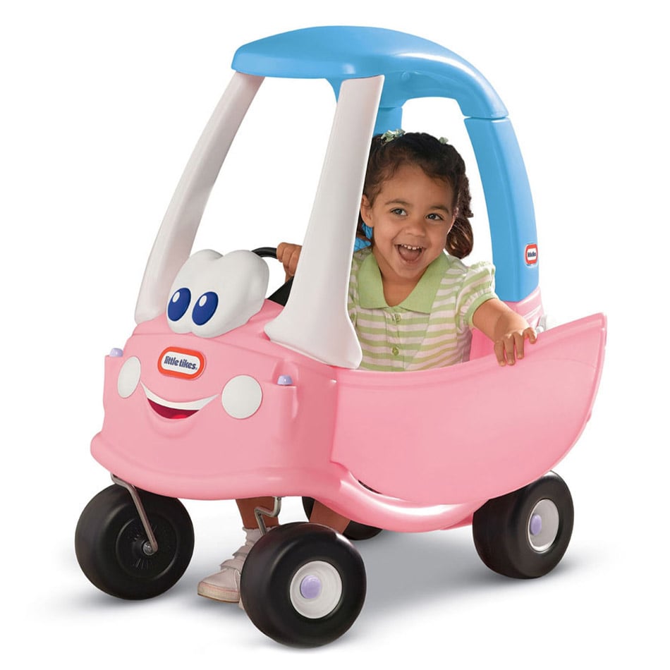 LITTLE TIKES Cozy Coupe Prenses Binilebilir Oyuncak Araba 614798-E5 Pembe/Mavi