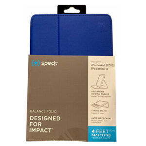 Tablet Kılıfı Pad Mini 4/5 SPECK Balance Folio 126936-7489 mavi/gri