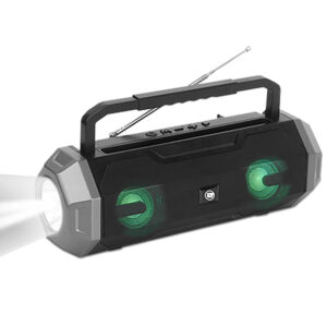 Taşınabilir Hoparlör LAMTECH LAM023152 siyah/gümüş