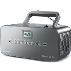 Taşınabilir Radyo CD Çalar MUSE M-30 BT Siyah