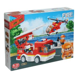 Toy BANBAO İtfaiye Aracı ve Helikopter 7126